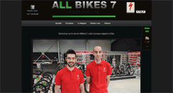 Desktop Screenshot of allbikes7.com